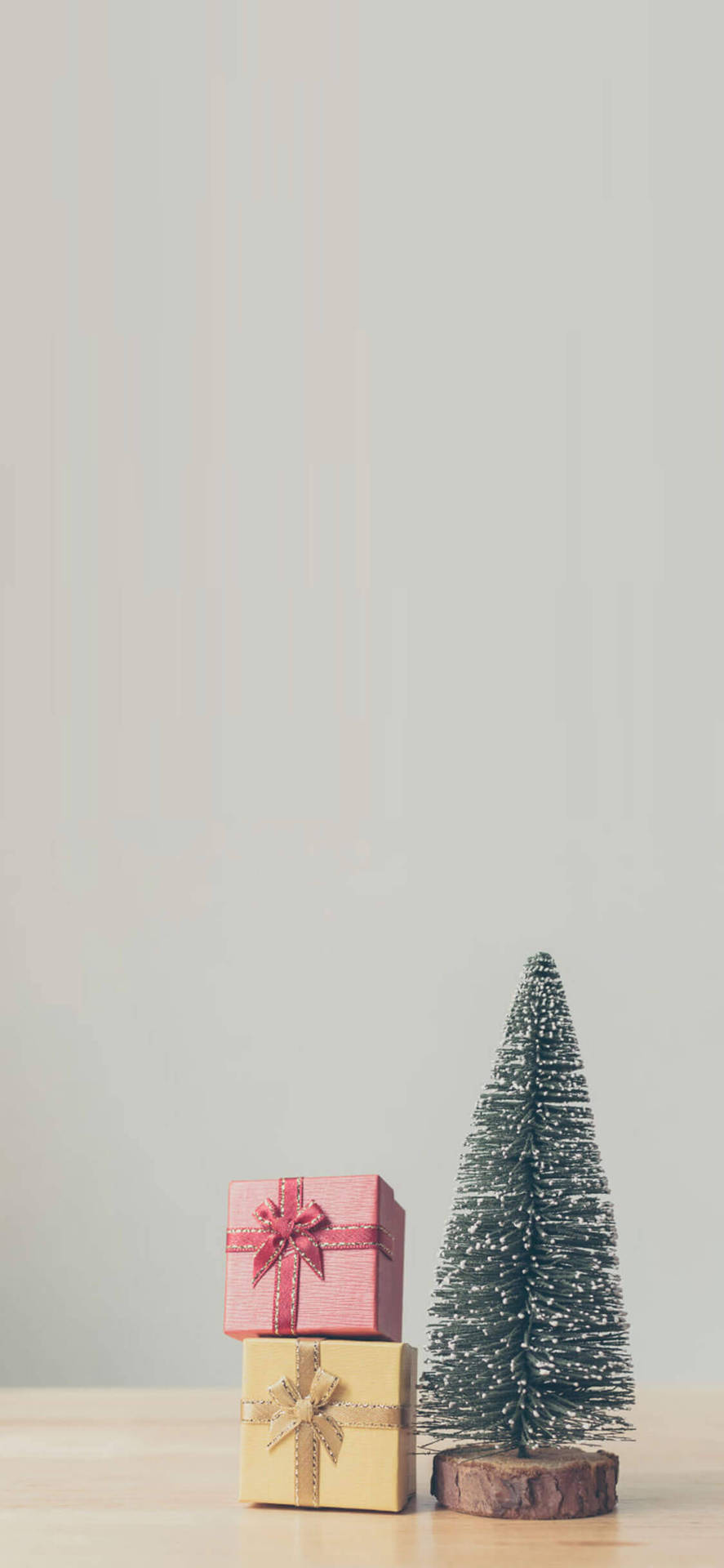 Smuk og æstetisk jul Iphone tapet Wallpaper