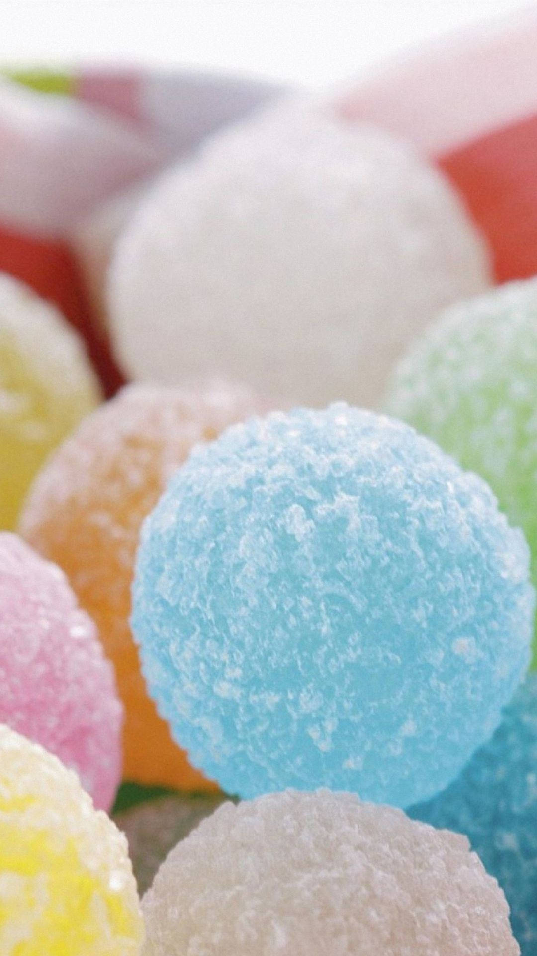 Pretty Colorful Gum Drops