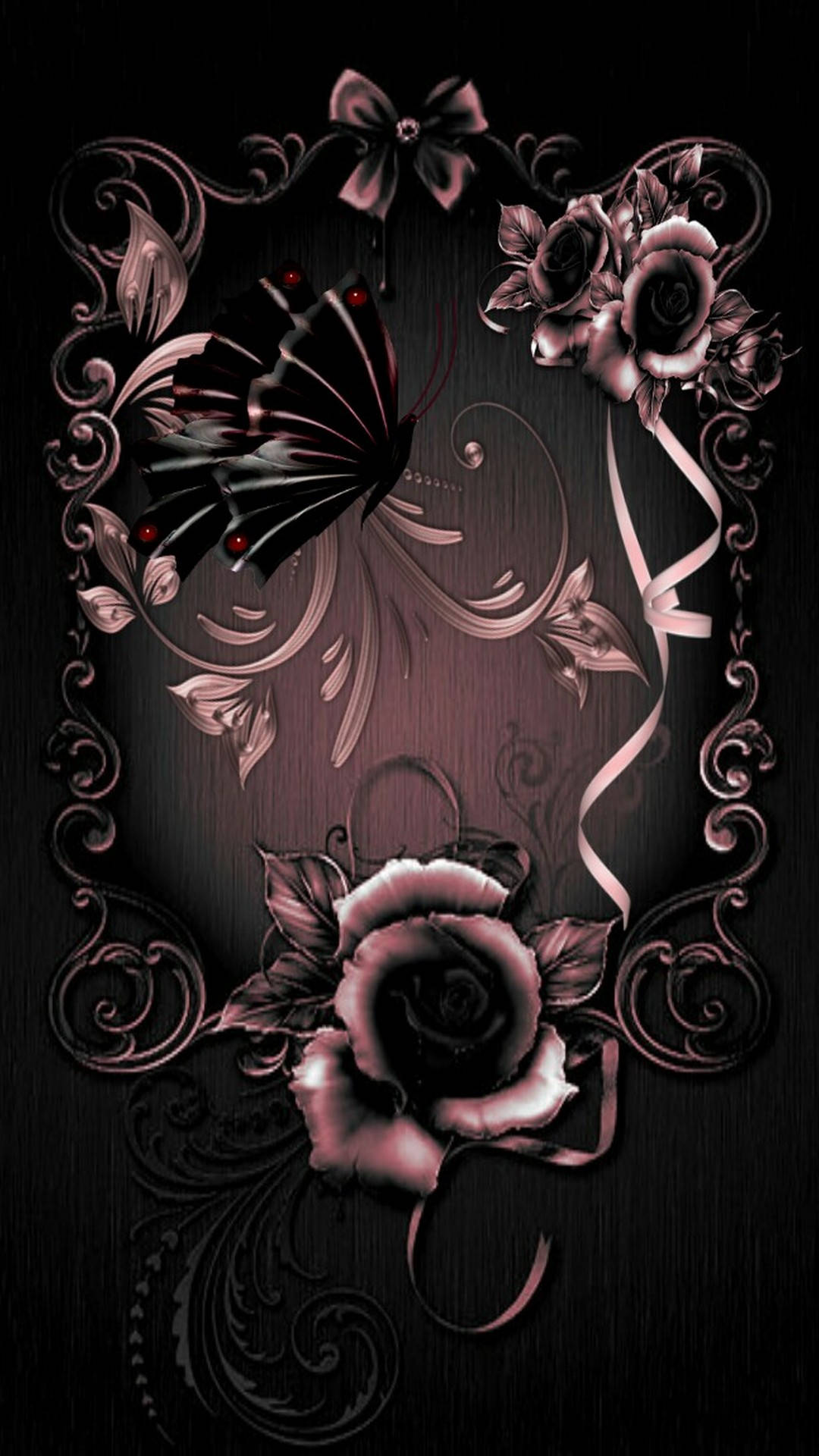 Pretty Gothic Lock Screen Wallpaper