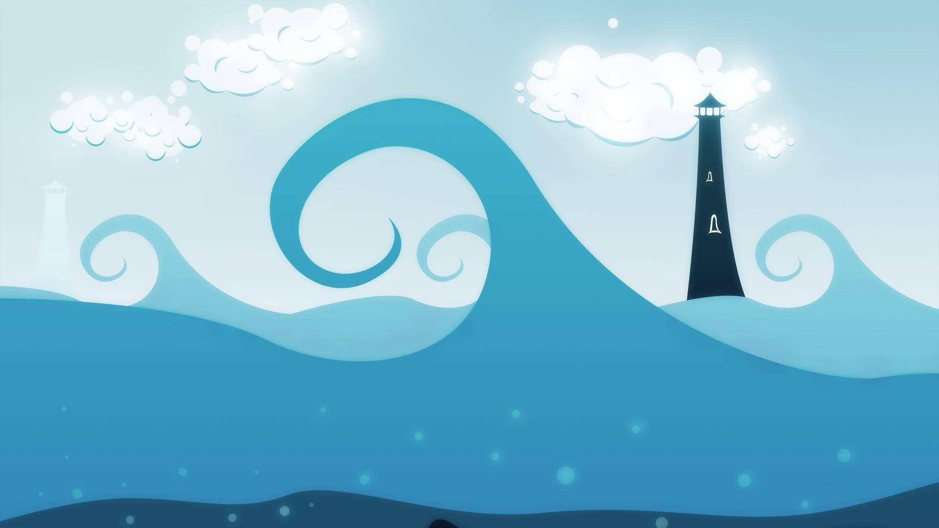 Pretty Lighthouse Illustration Picture