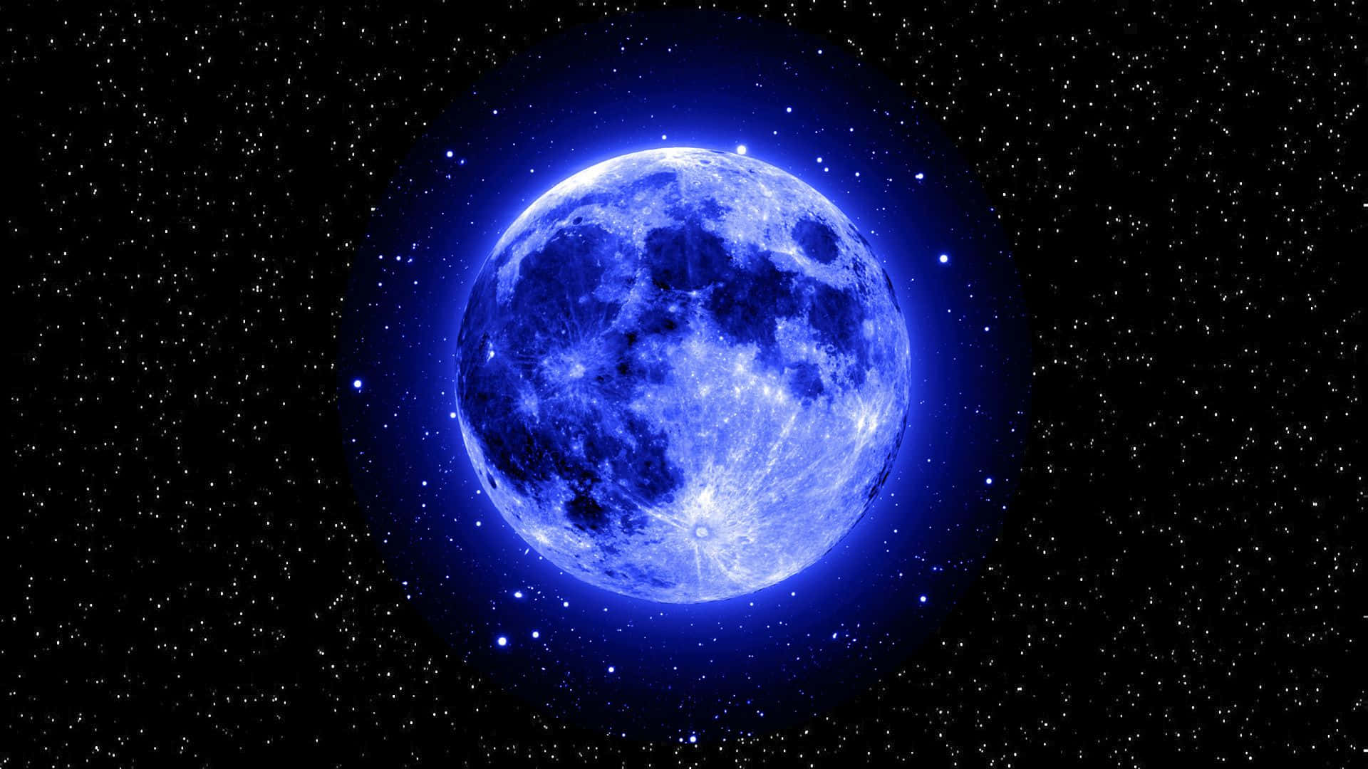 A beautiful view of the night sky with a full moon
