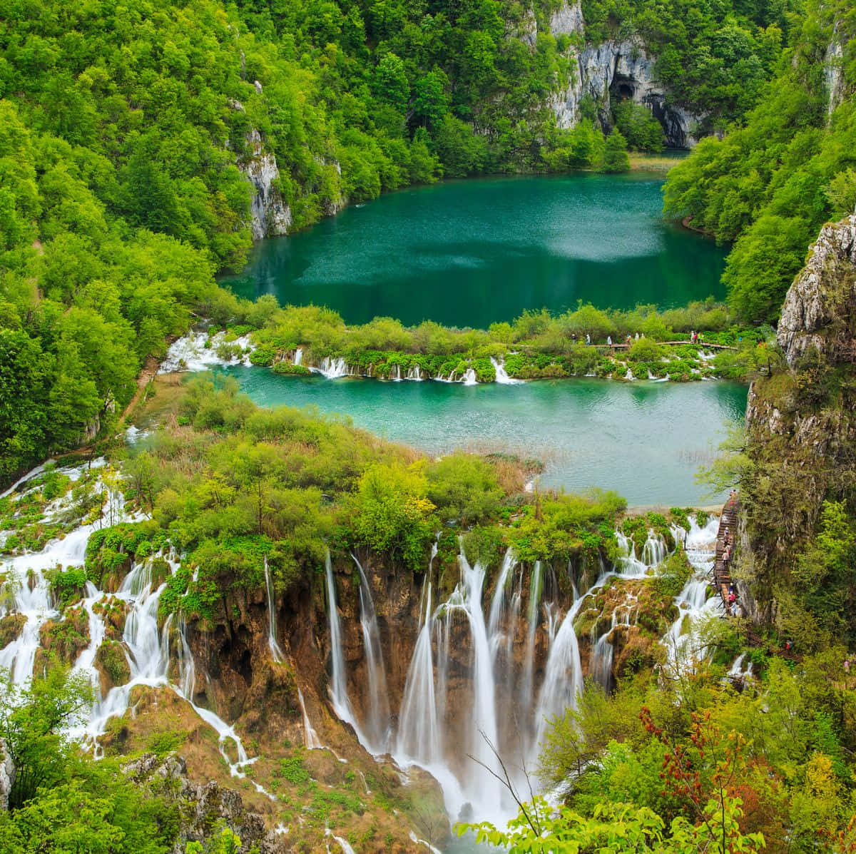 Plitvice Lakes National Park Pretty Nature Picture