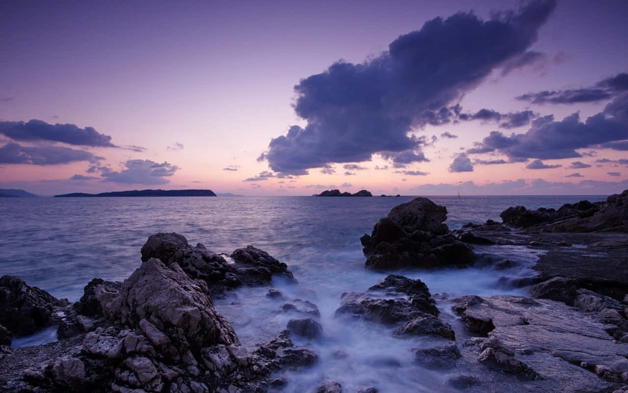 Download A peaceful view of the Pretty Ocean Wallpaper | Wallpapers.com