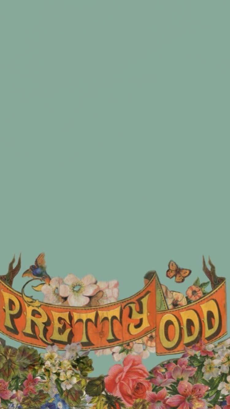 Download Pretty_ Odd_ Floral_ Banner_i Phone_ Wallpaper Wallpaper ...