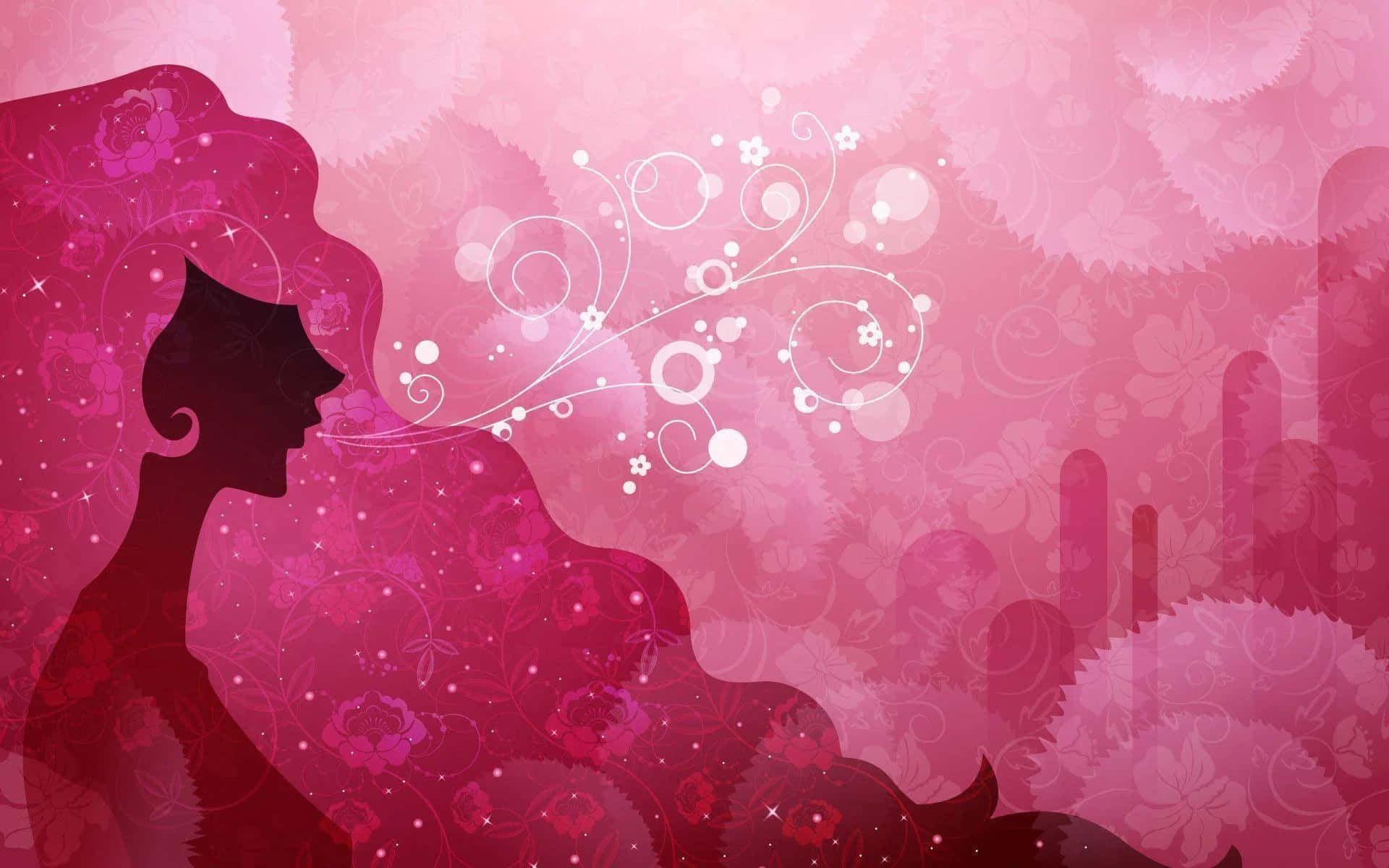 Bildabstrakt Kreativer Hübscher Rosa Hintergrund