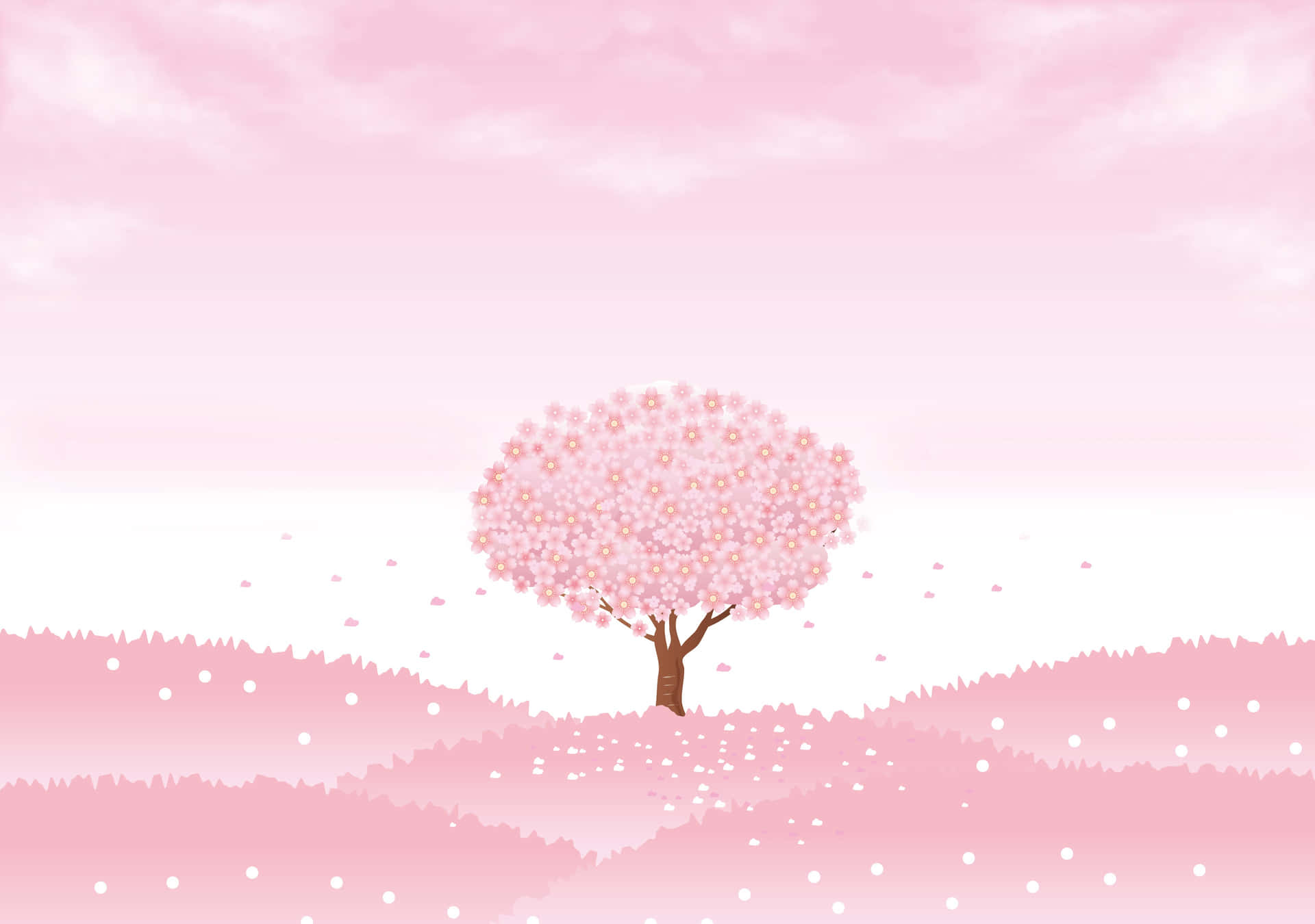 A beautiful Pretty Pink background with white swirls against a pink backdrop