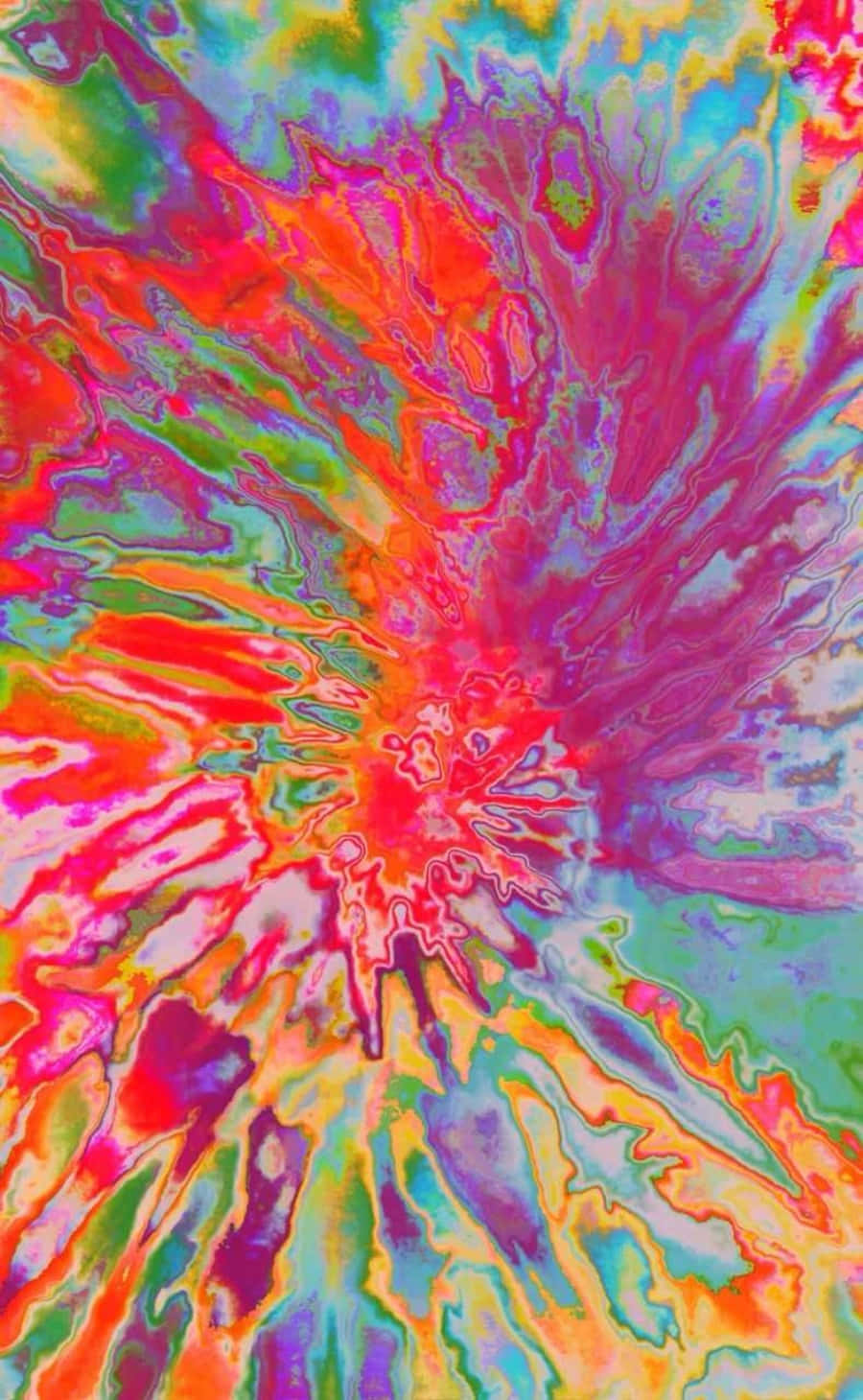 Get Inspired By This Vibrant And Unique Pretty Tie Dye Wallpaper! Wallpaper