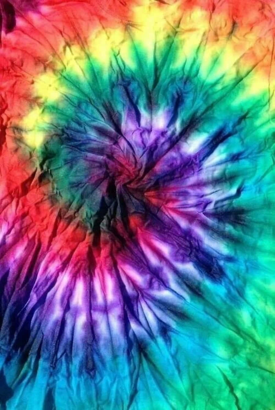Finttie Dye Regnbågs-hippie Wallpaper