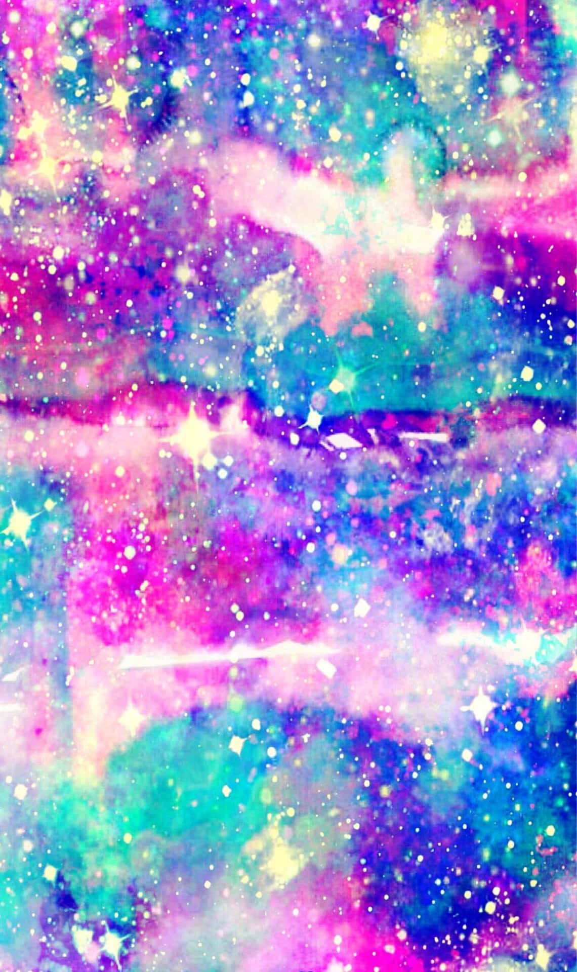 Pretty Tie Dye Galaxy Art Wallpaper