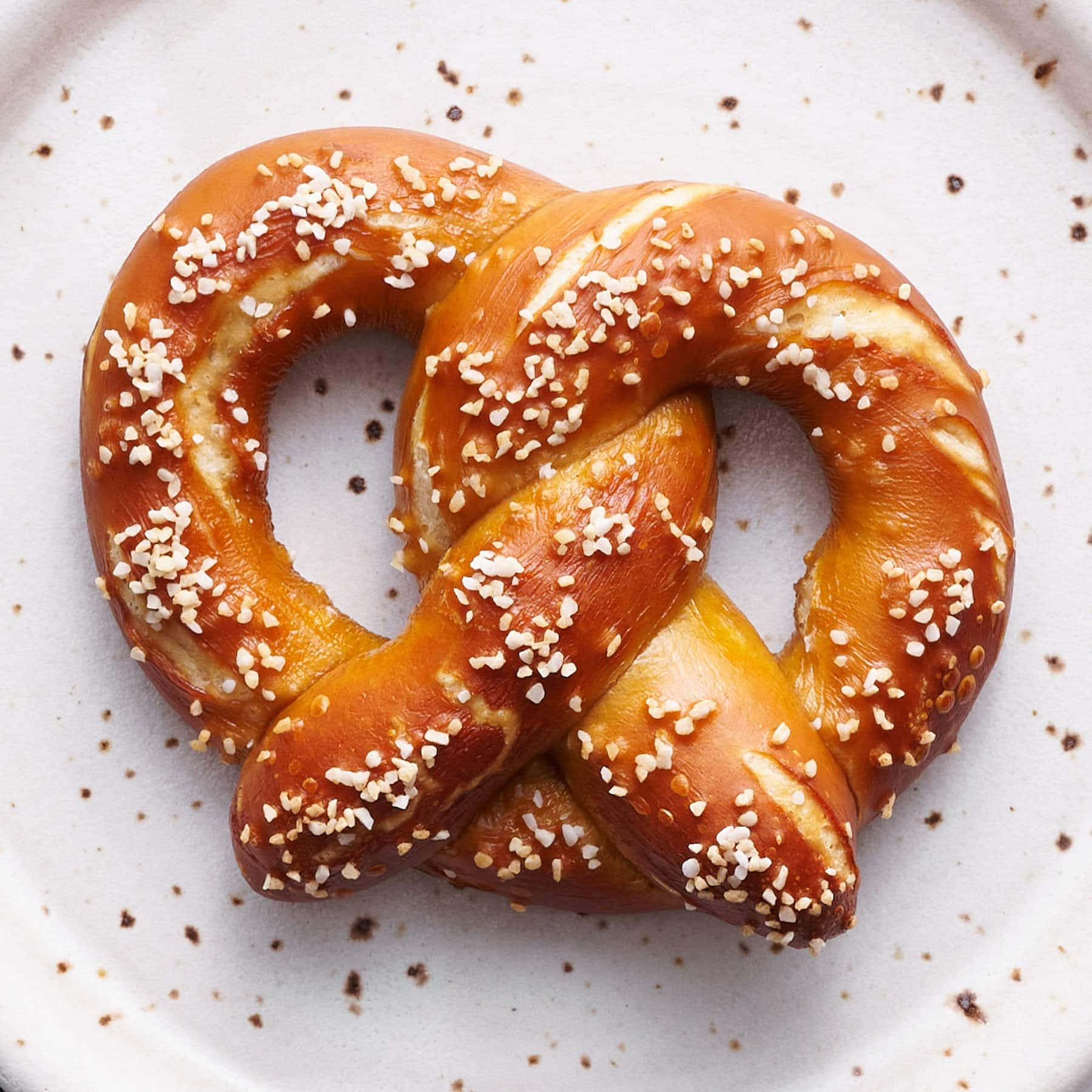 Enjoy the deliciousness of a German-style pretzel