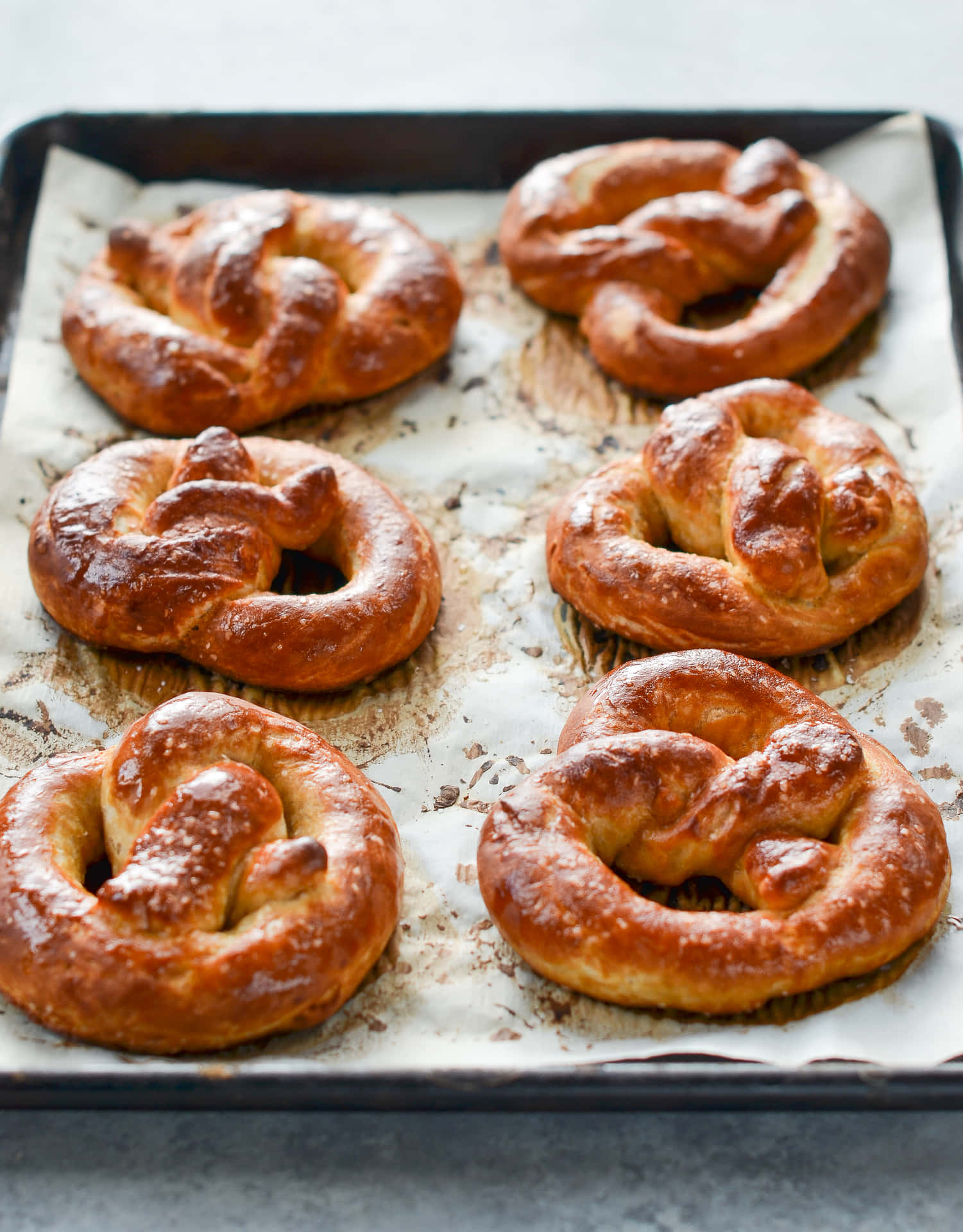 A Freshly Baked Pretzel, Waiting to be Delighted