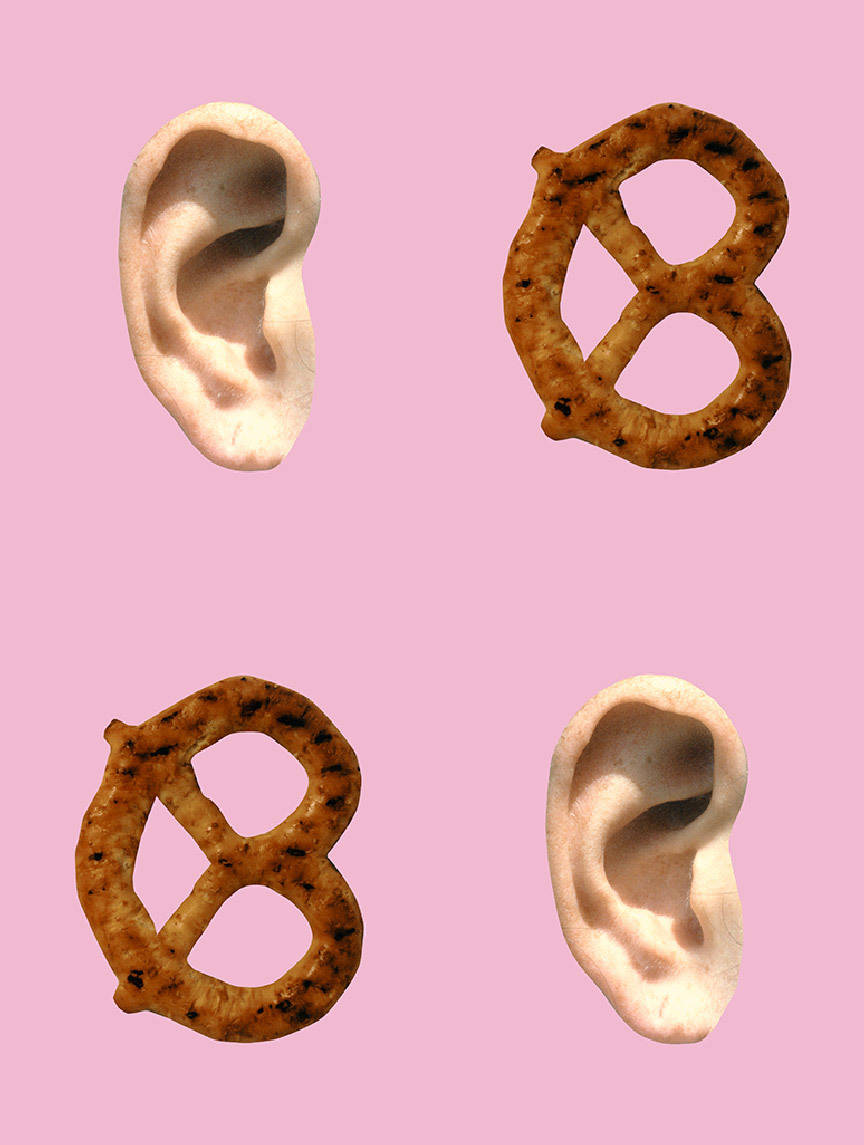 Pretzels And Ears Wallpaper
