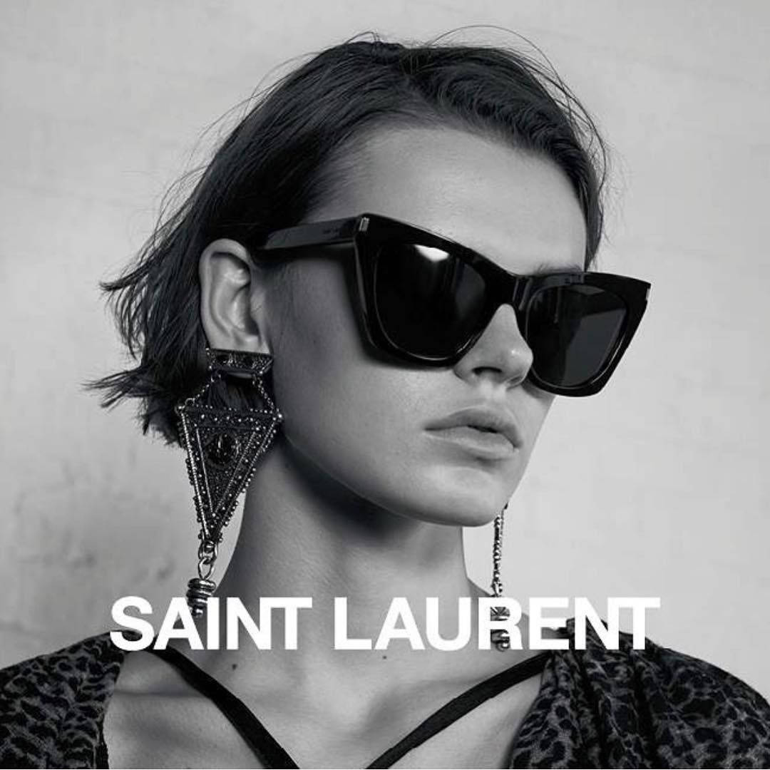 Pricey Saint Laurent YSL Ladies Sunglasses Wallpaper