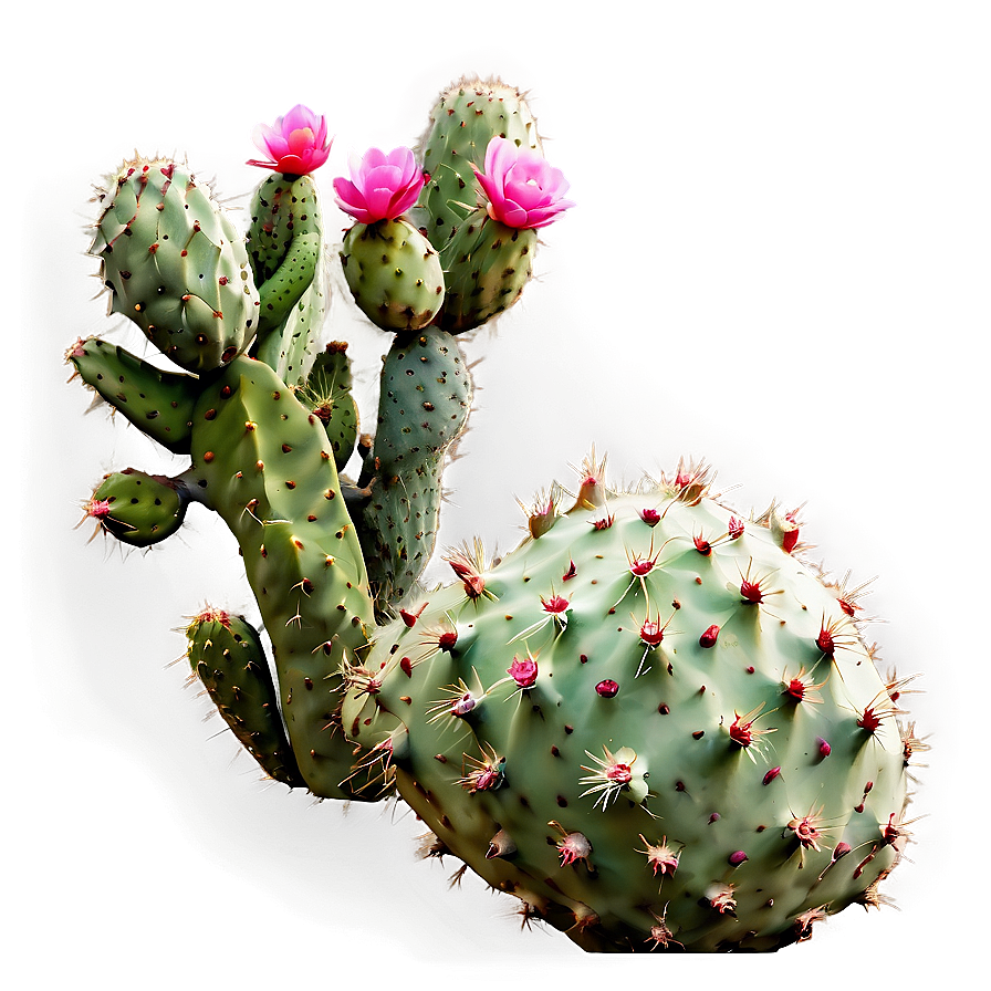 Prickly Pear Cactus Png 05032024 PNG