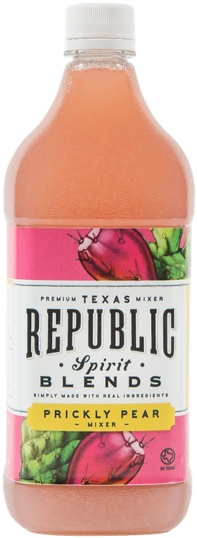 Prickly Pear Mixer Bottle Republic Spirit Blends PNG