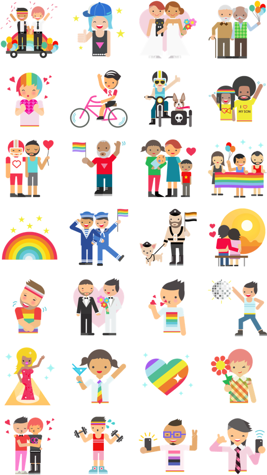 Pride Celebration Illustrations PNG