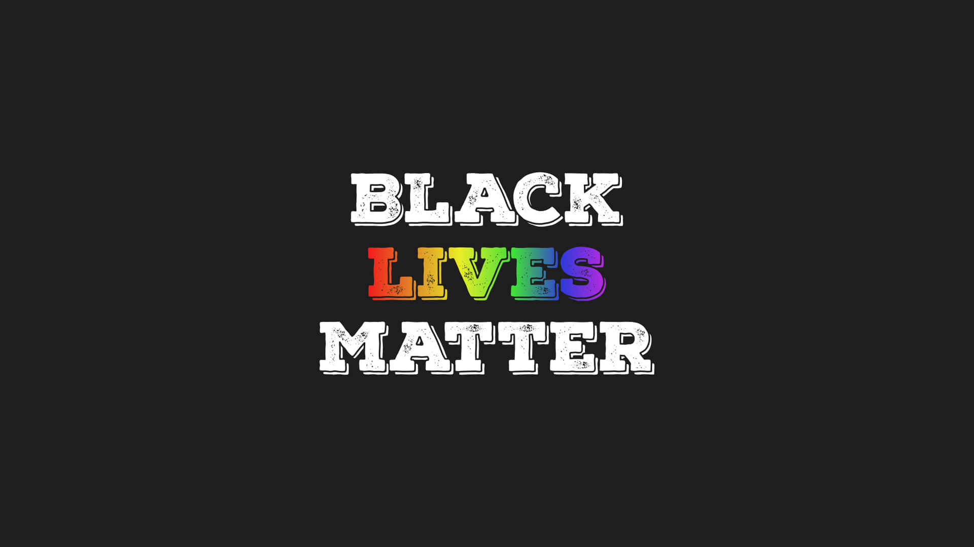 Black Lives Matter Pride Desktop Wallpaper