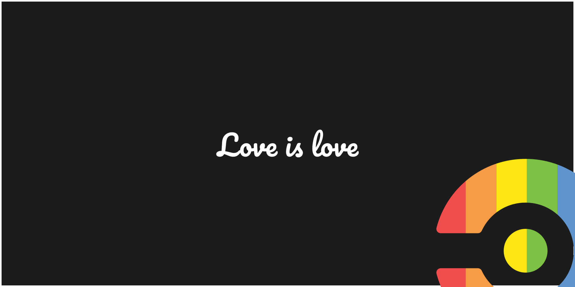 Love Is Love Pride Desktop Wallpaper