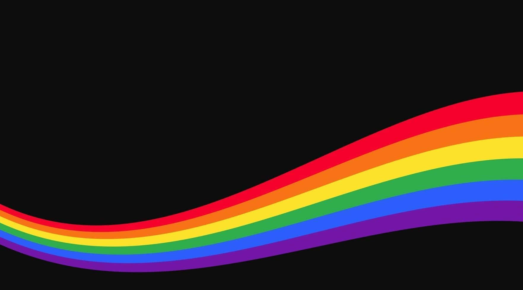 The Pride Flag, Symbolizing LGBTQ+ Pride