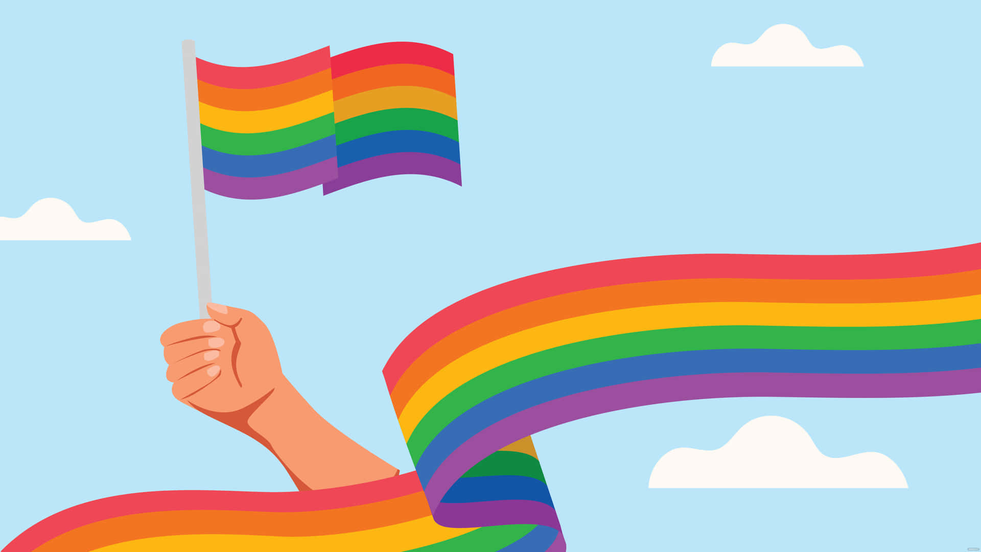 Download Pride Flag 8000 X 4500 Background | Wallpapers.com