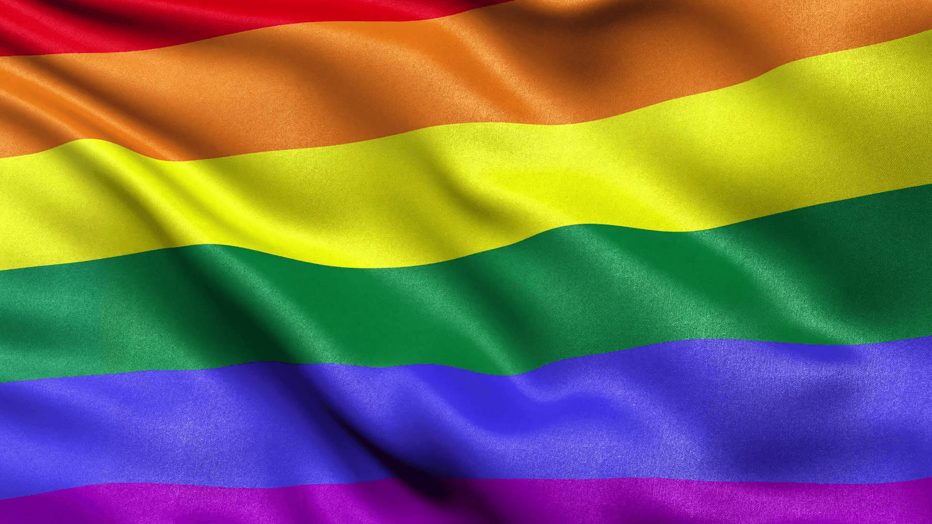 Pride Flag Closeup Wallpaper