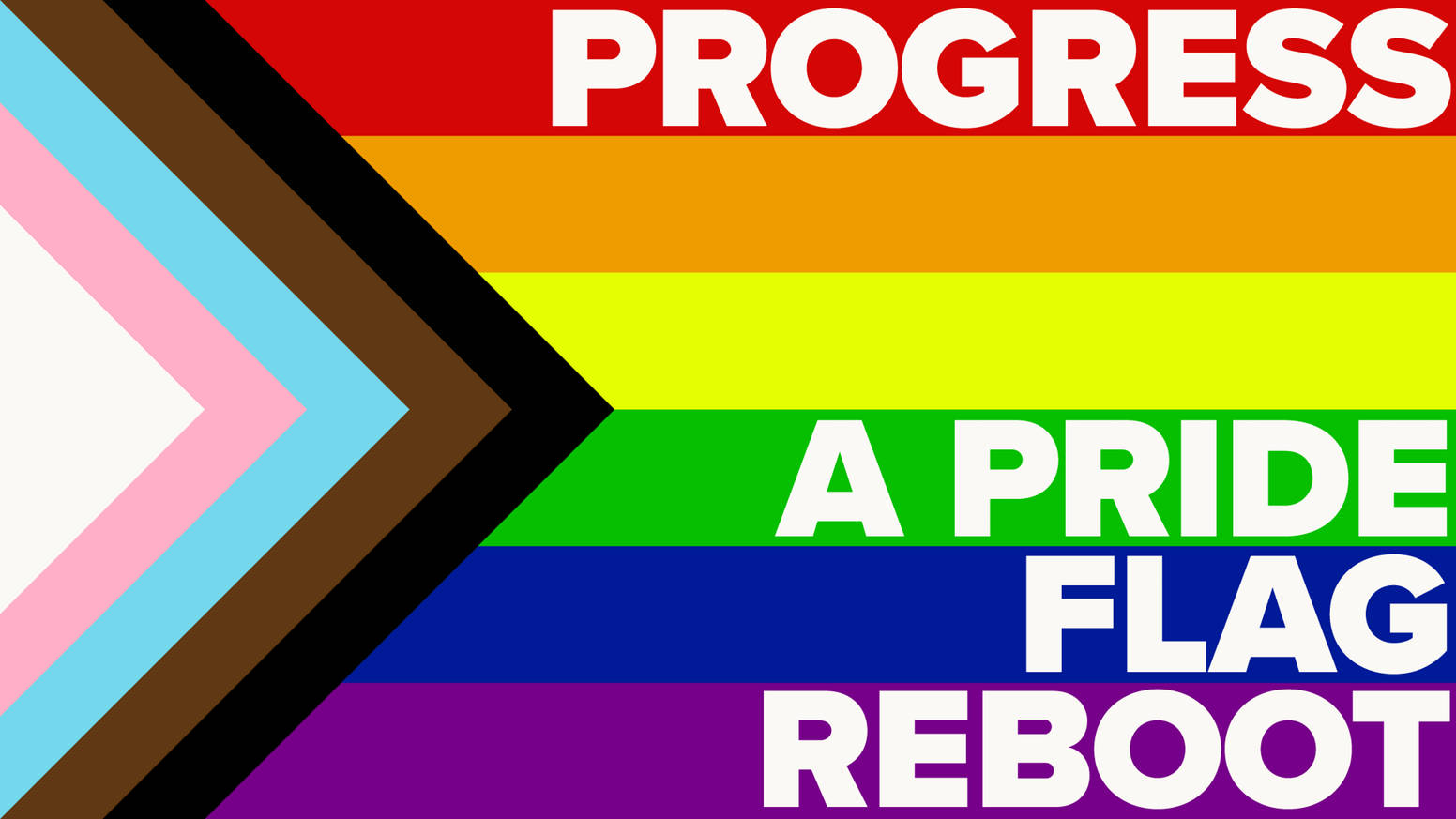 Pride Flag Progress Reboot Wallpaper
