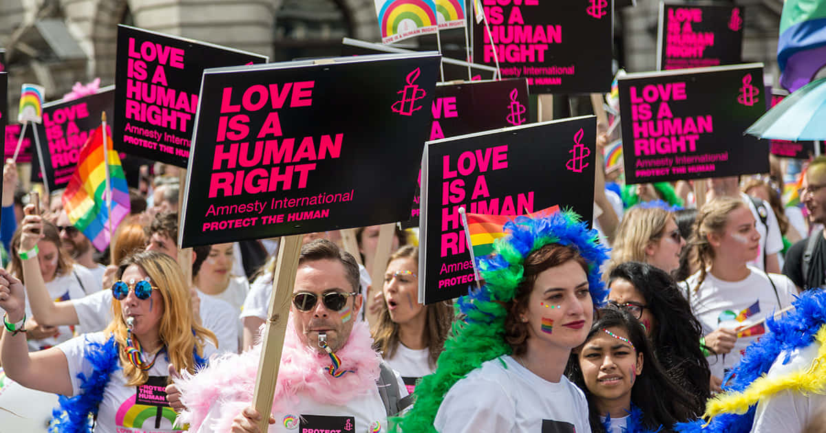 Bildvom Pride Parade In London