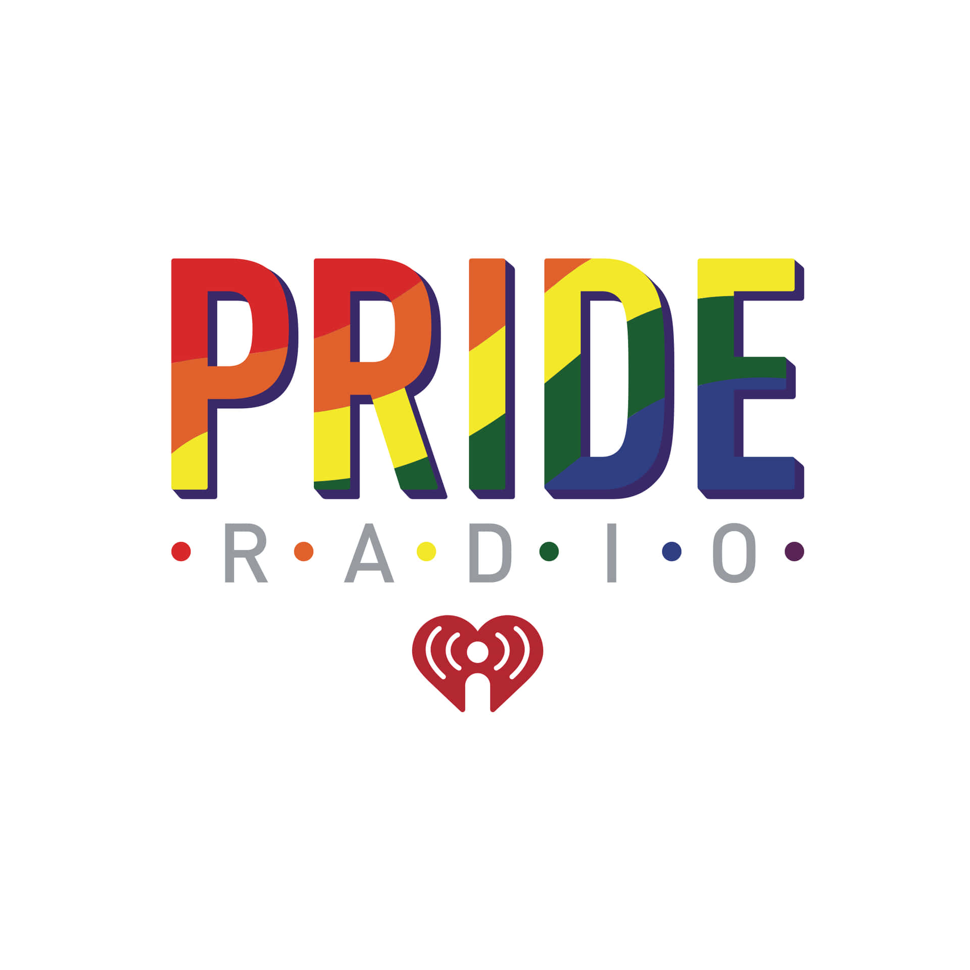 Logo Billede Væg Tapet fra Pride Radio