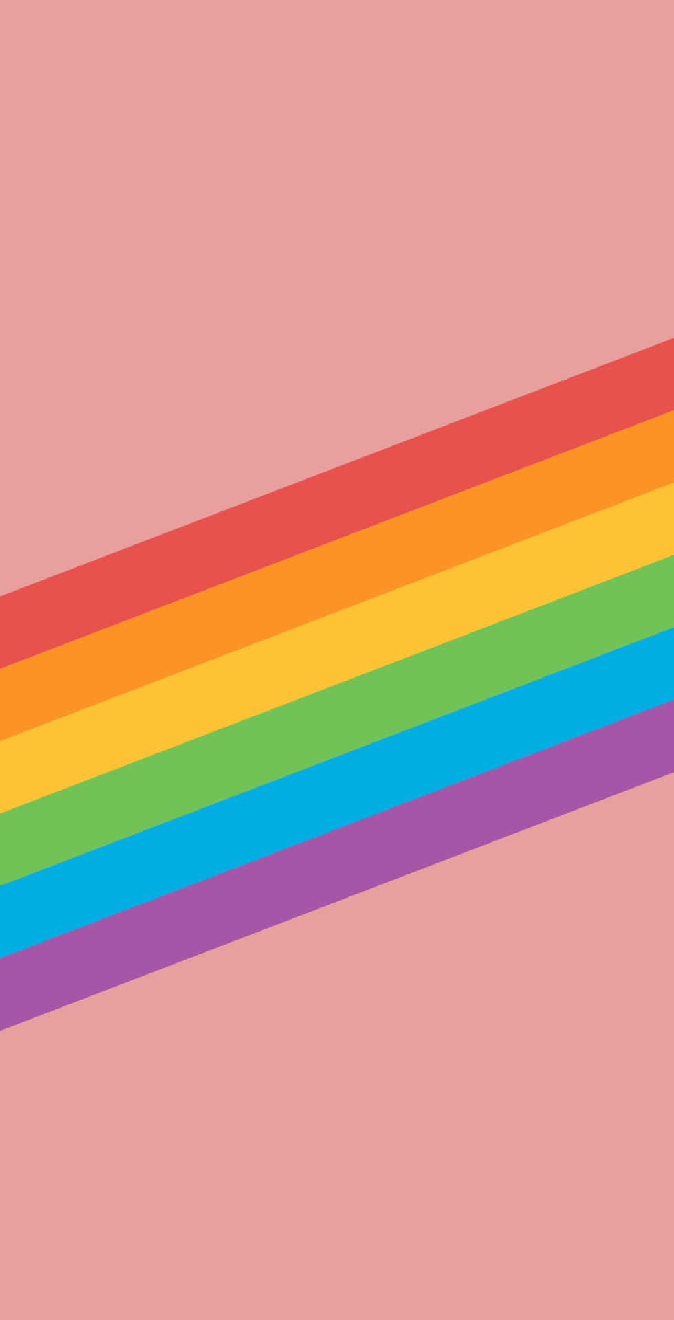 Pride Rainbow Gradient Background Wallpaper