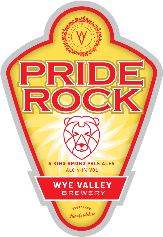 Pride Rock Beer Label PNG