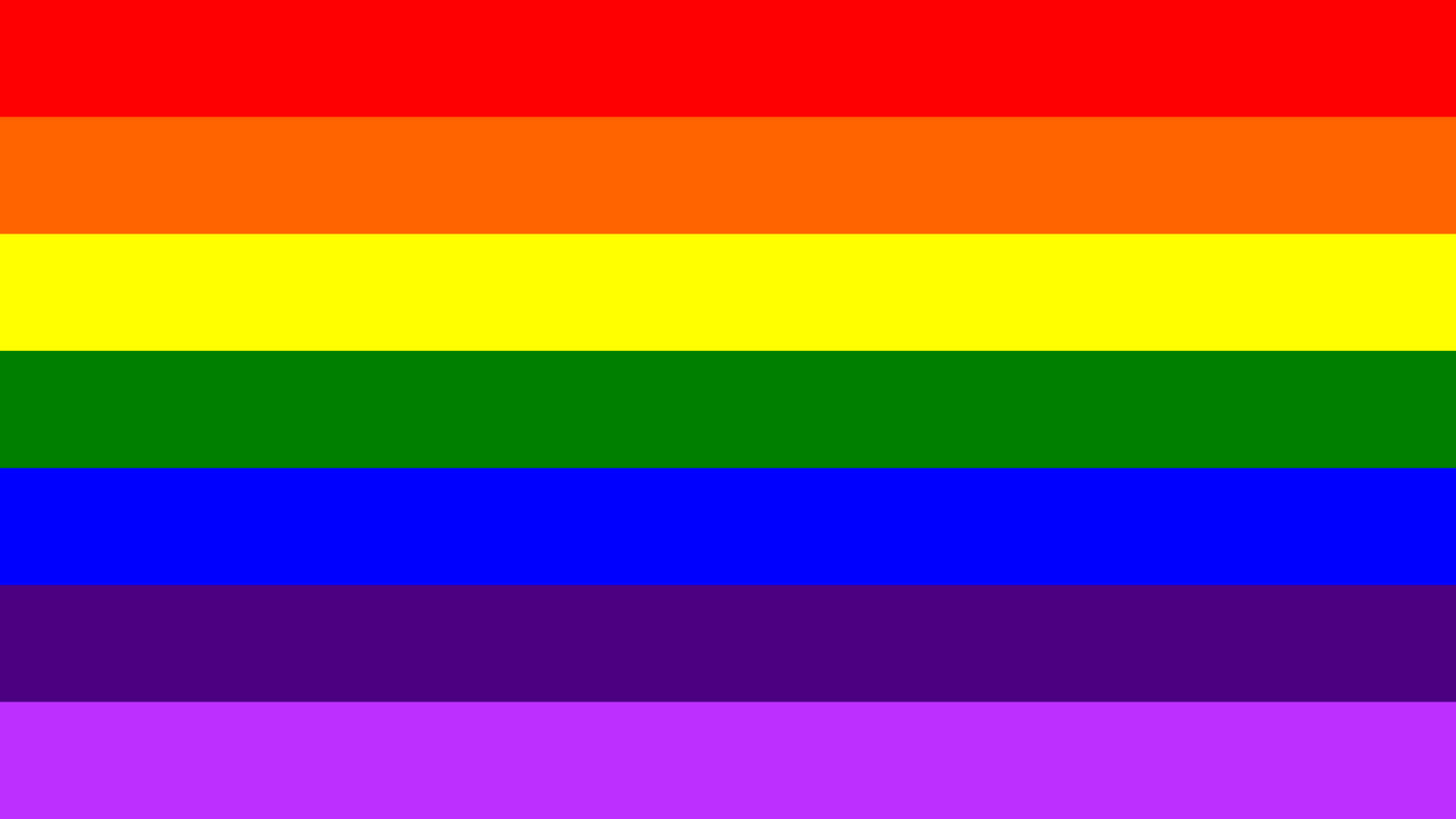 Enregnbågsflagga Med En Regnbågsfärgad Bakgrund