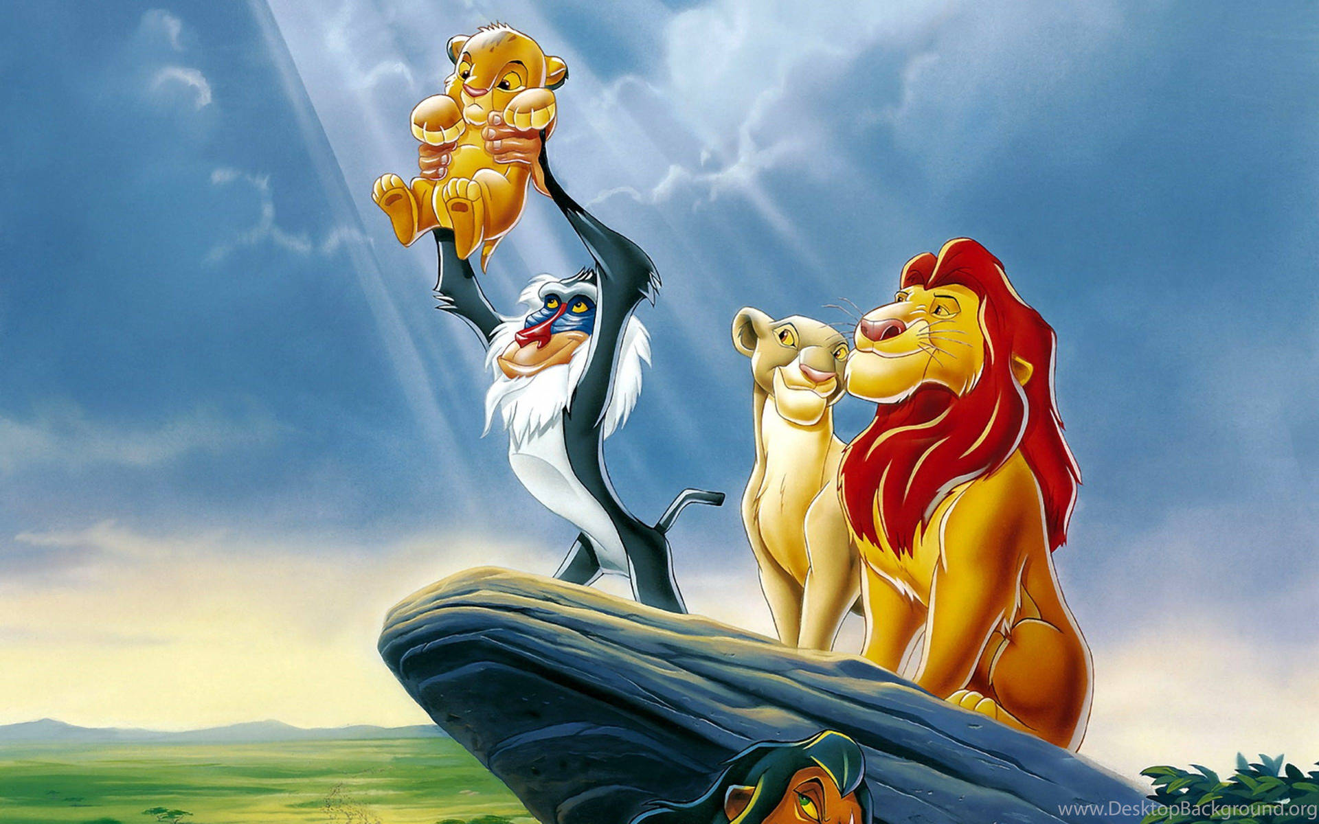 Prideful Roar - The Lion King Celebration Wallpaper