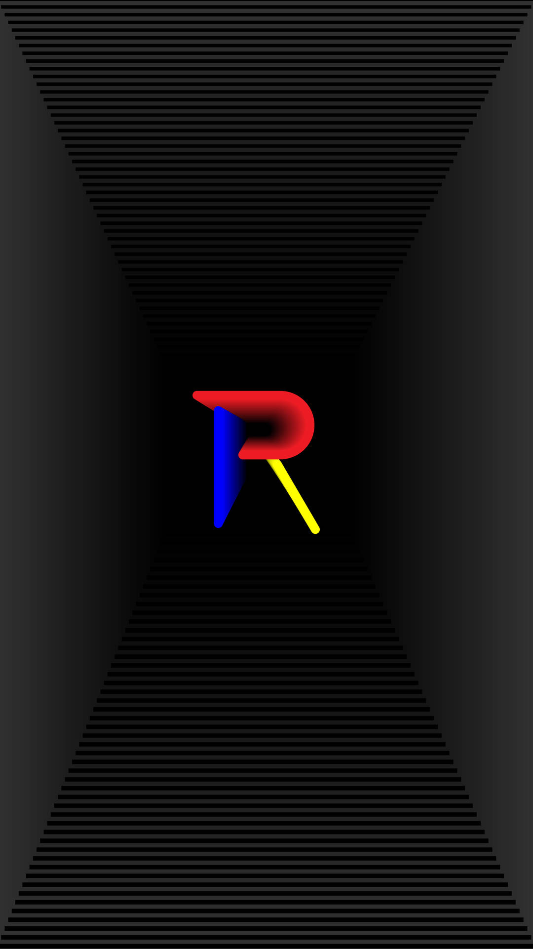 Primært Farvet R-alfabet Wallpaper