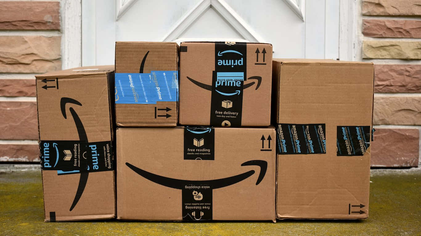 Prime Day Delivery Boxes Wallpaper