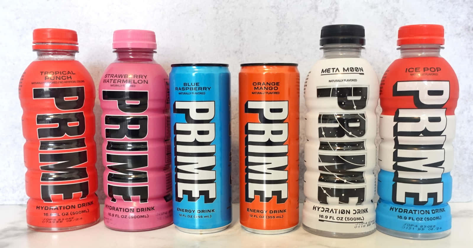 Prime Drink Variety Pack Wallpaper