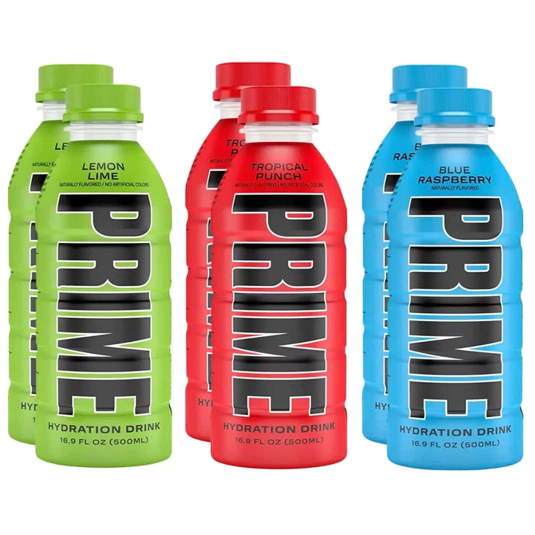 Prime Hydration Drink Flavors Wallpaper