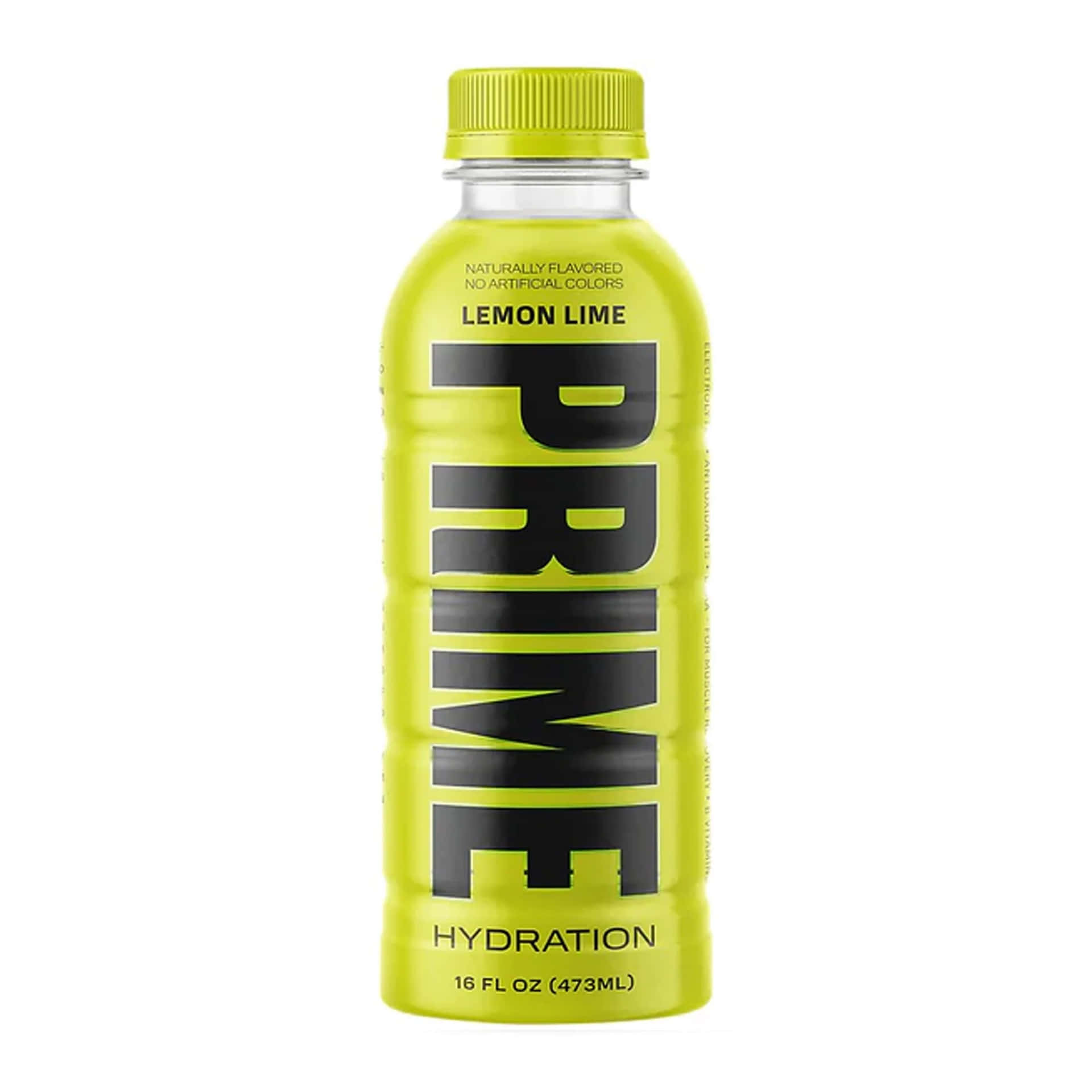 Prime Lemon Lime Hydration Drink Bottle Wallpaper