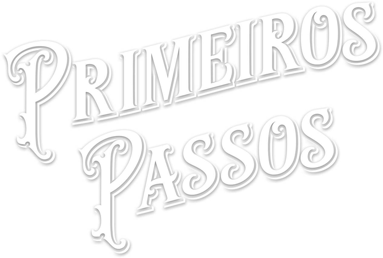 Primeiros Passos Calligraphy PNG