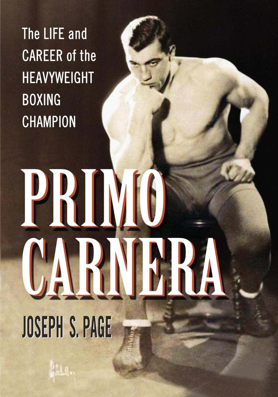 Primo Carnera Biographical Book Written By Joseph S Page Wallpaper