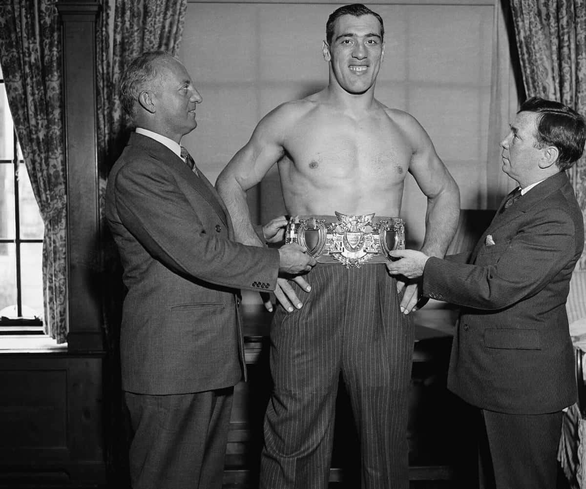 Primo Carnera With Jimmy Kohnston And John Reed Kilpatrick Picture
