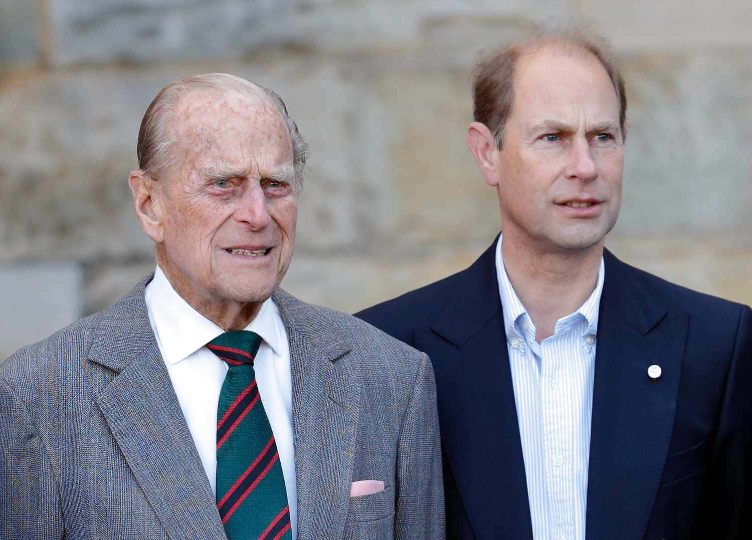Prince Edward And Prince Phillip Wallpaper