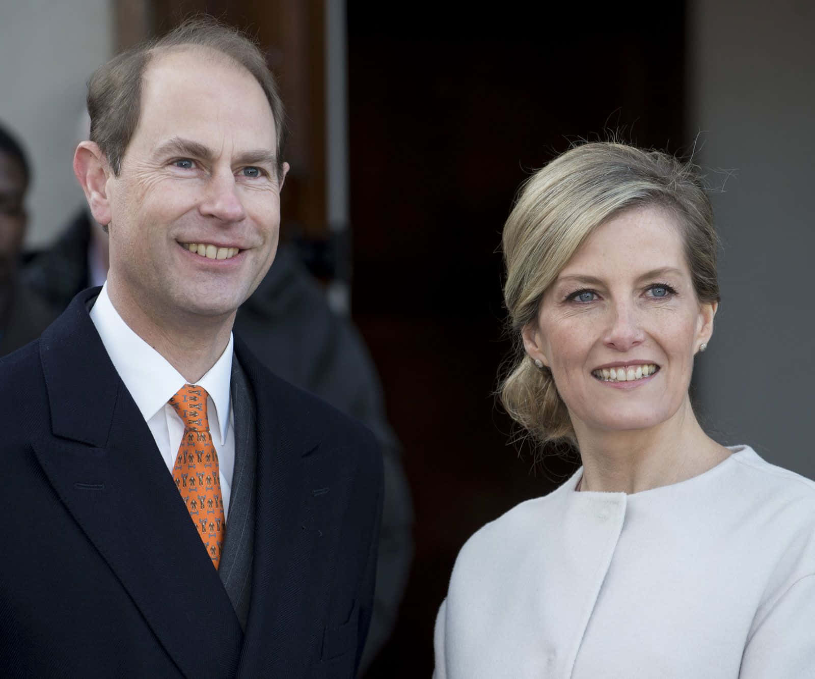 Prince Edward And Sophie Royal Couple Wallpaper