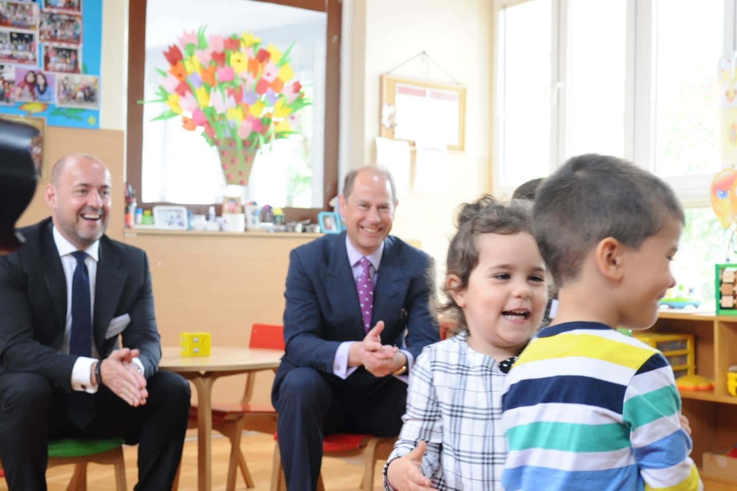 Prince Edward In Daycare Center Wallpaper