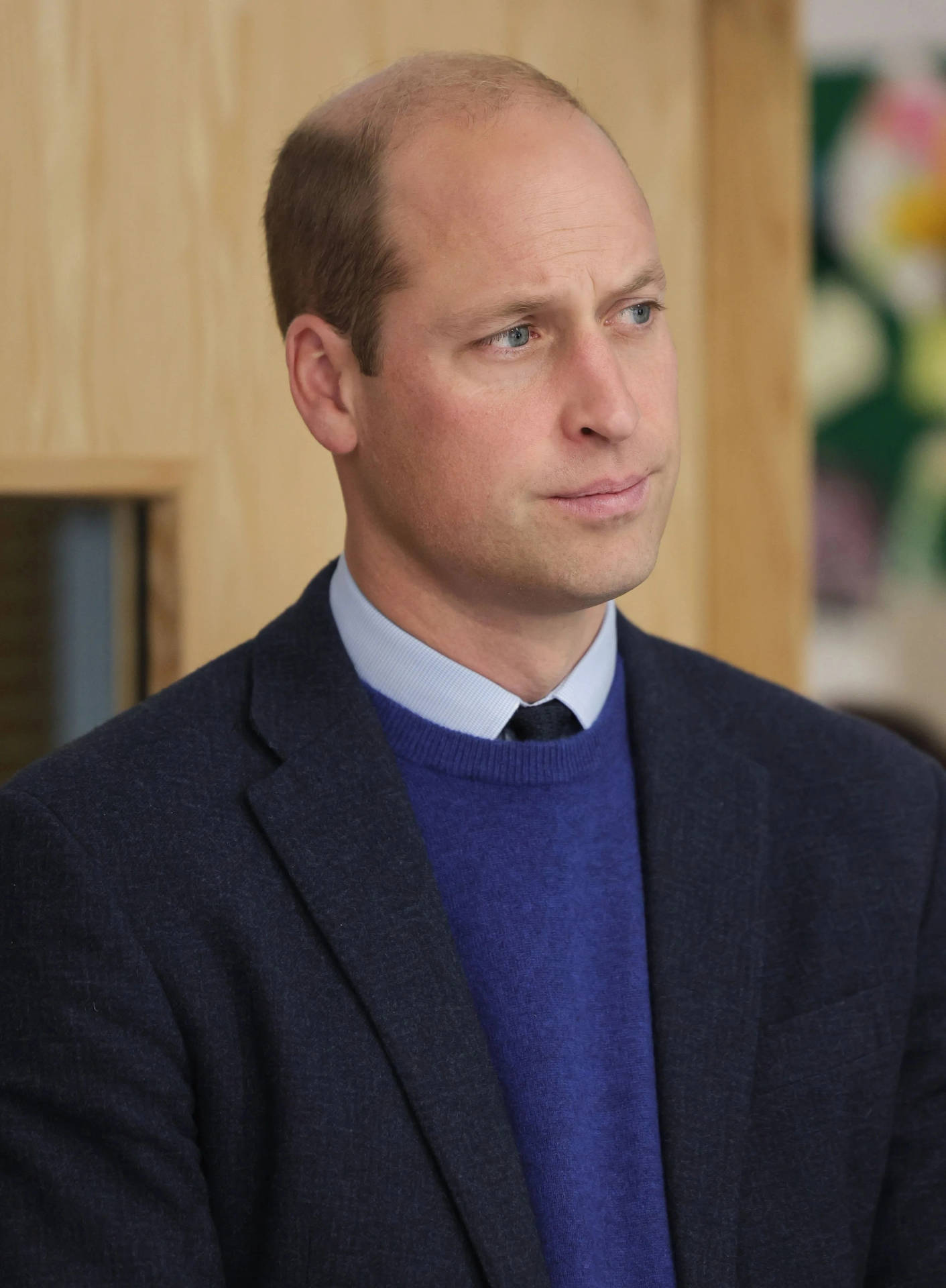 Prince William Wearing Blue Vest Wallpaper