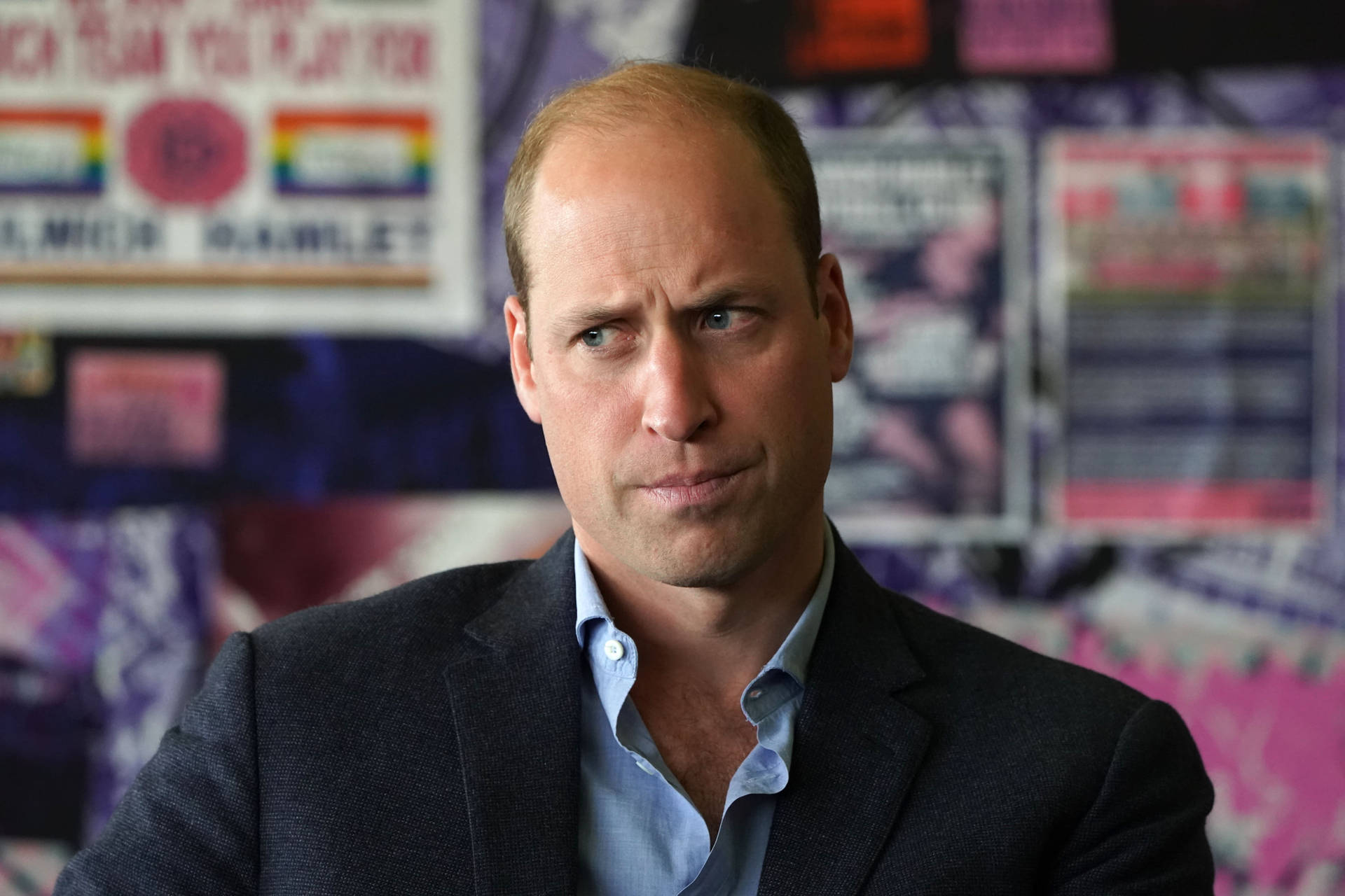 Prince William With Raised Brows Wallpaper