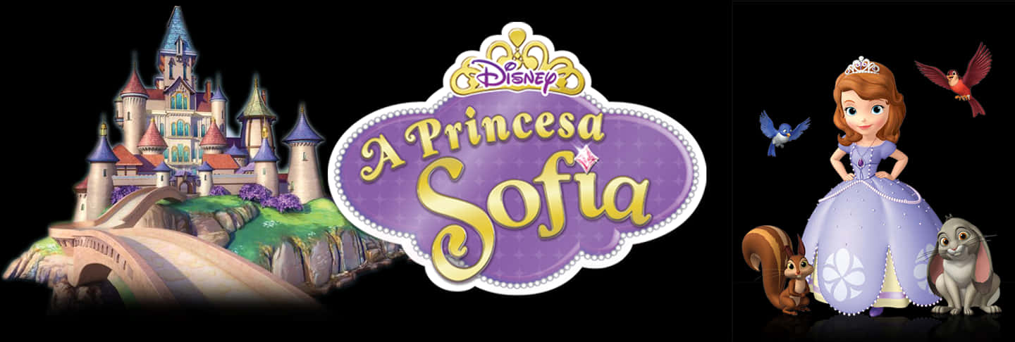 Download Princesa Sofia Disney Casteloe Personagens | Wallpapers.com