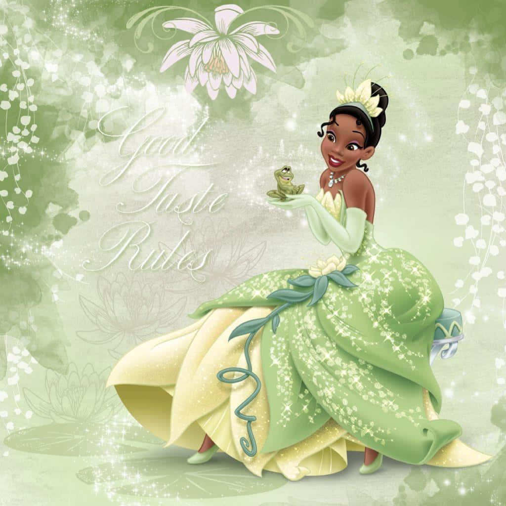 Image  "Princess Tiana and Prince Naveen from Disney's The Princess and the Frog"
