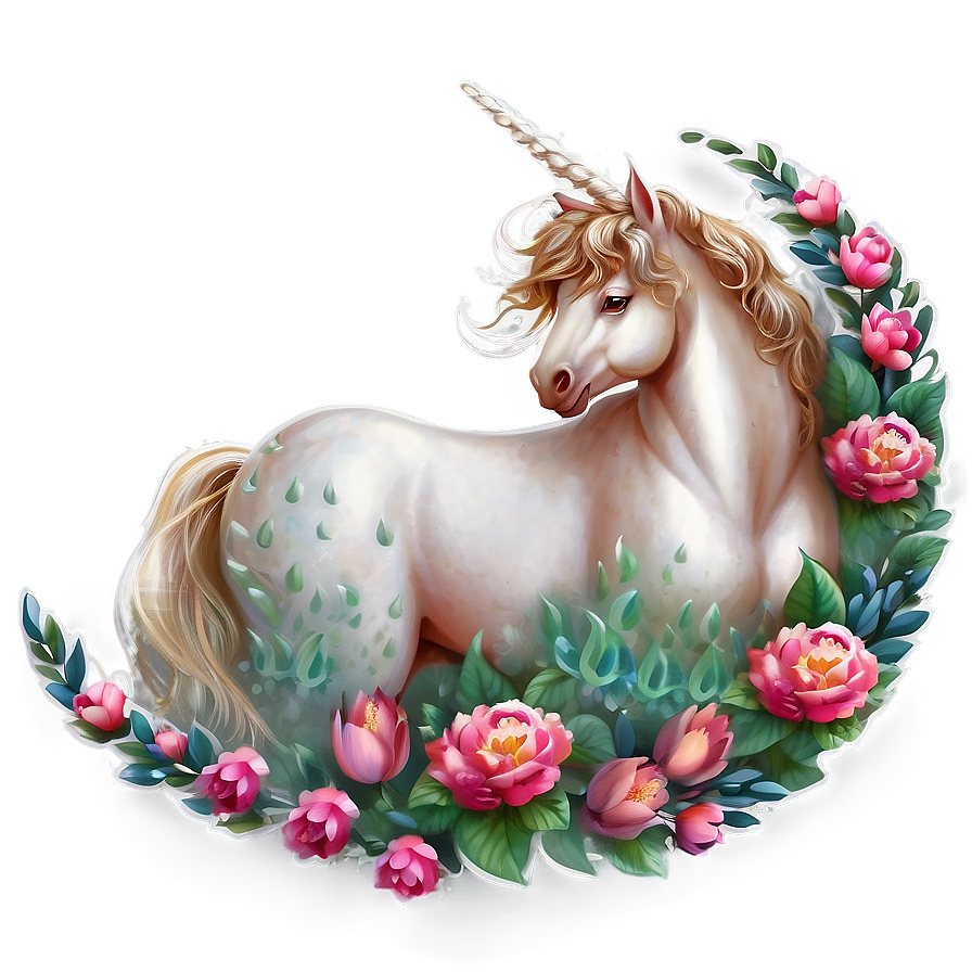 Princess And Unicorn Png Owf PNG