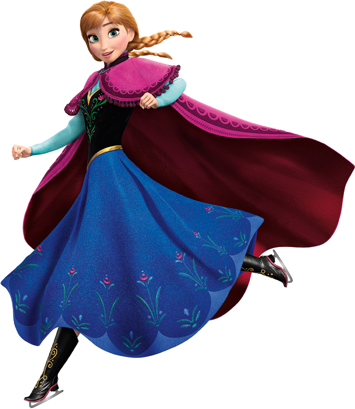 Princess Anna Frozen Pose PNG