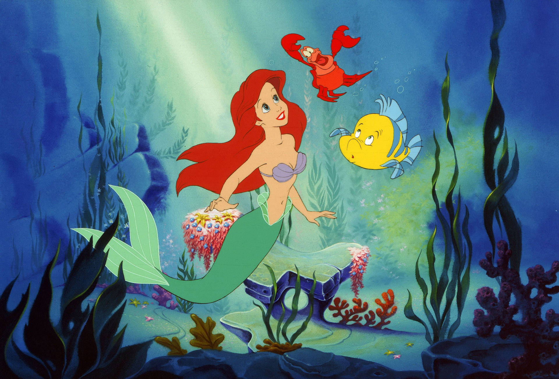 Princess Ariel With Friends